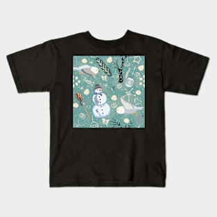 Snowman Kids T-Shirt